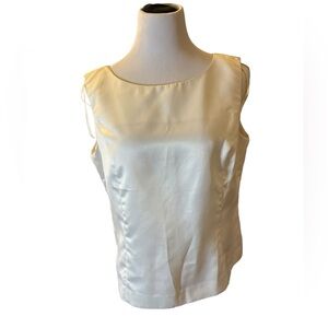 Studio 1 Women’s‎ White Sleeveless Top Size 16